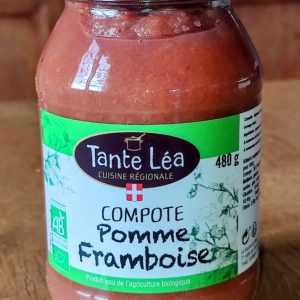 Compote Bio Pomme-Framboise - 480g